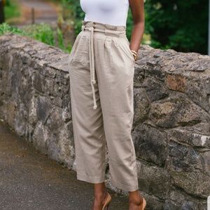 *Bundle* H&M Paperbag tie high waisted pants size US 6